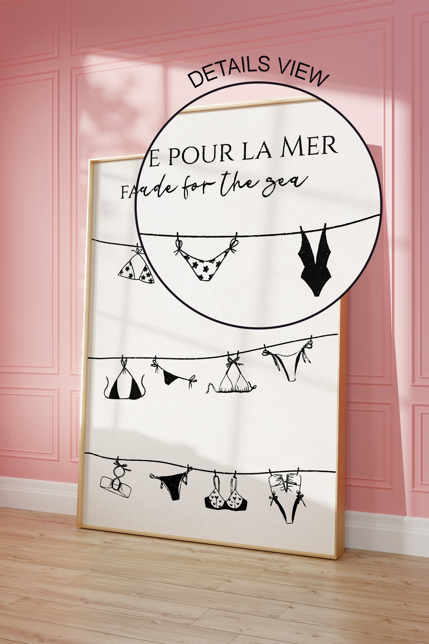 Faite Pour La Mer, Black & White