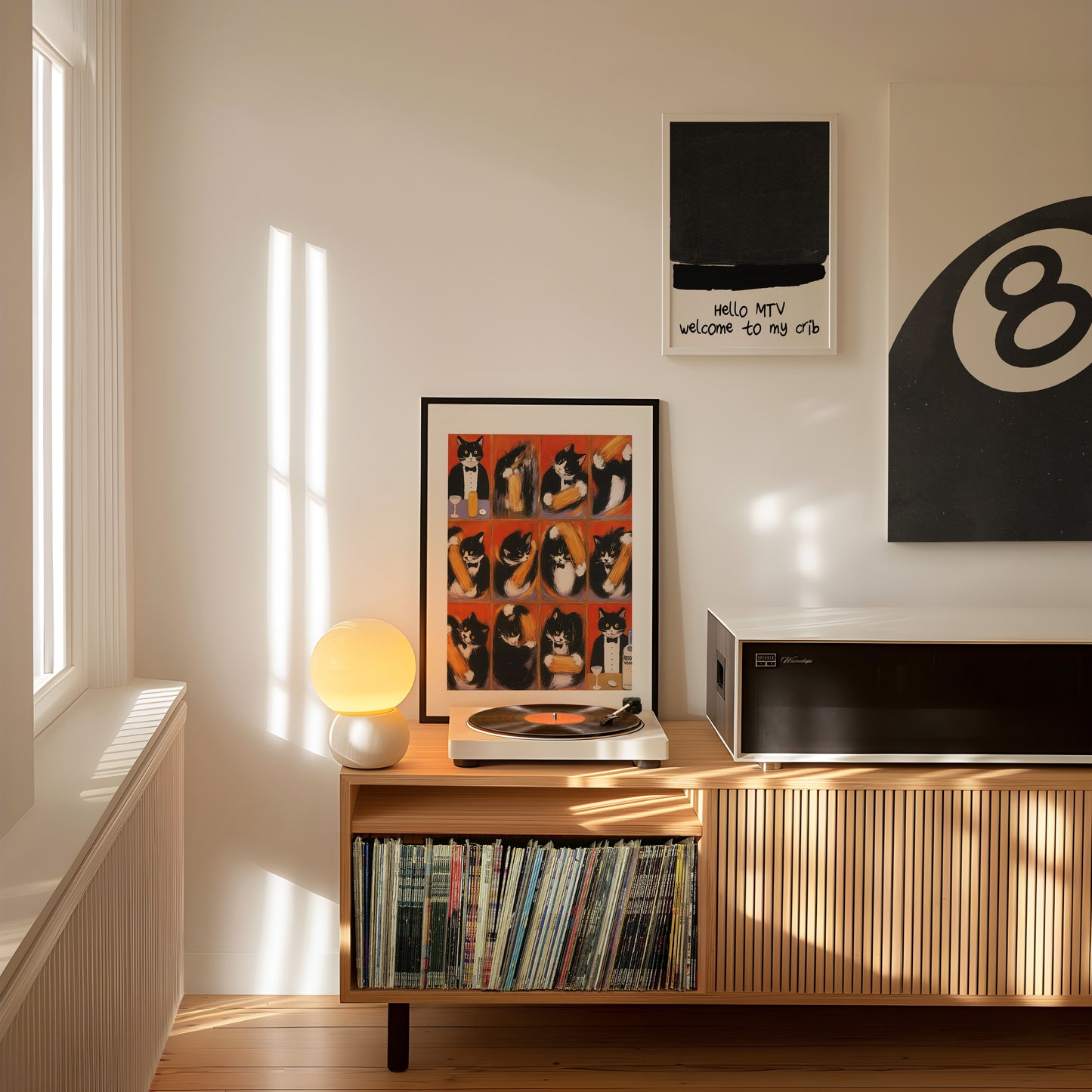 Tuxedo Cat Bartender