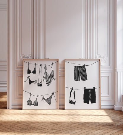 Beachwear and Digital Camera, Men Edition