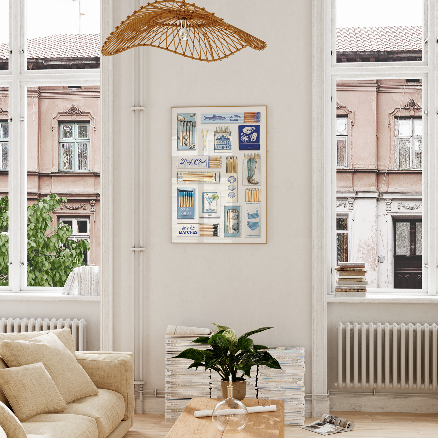 Blue Matchbox Collection