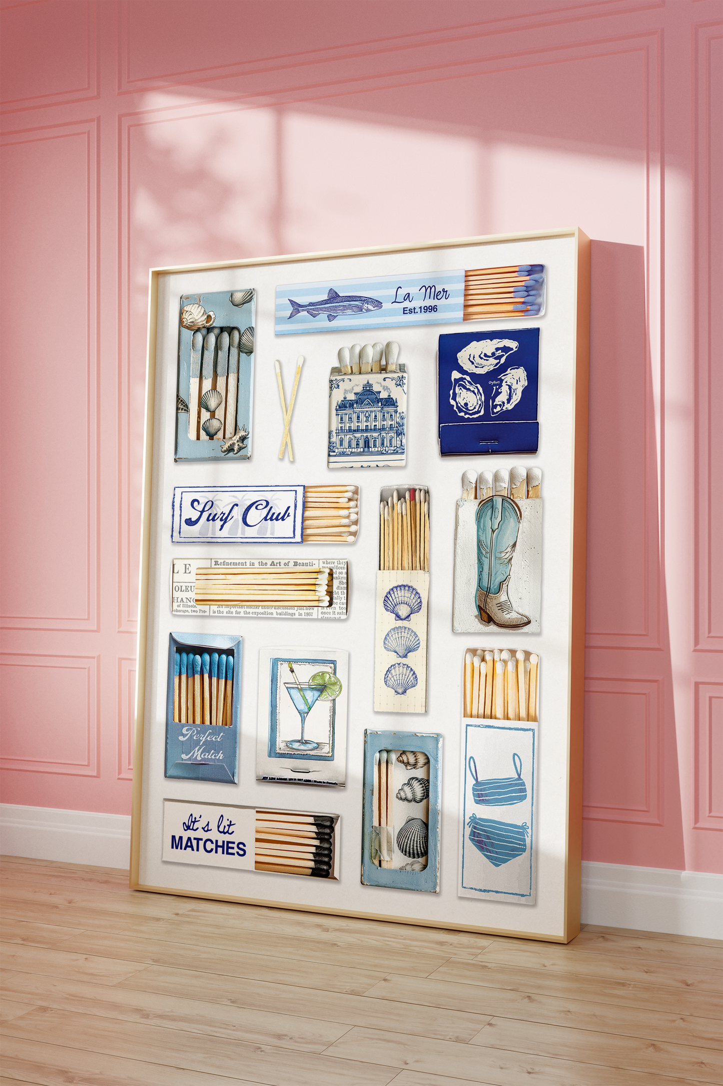 Blue Matchbox Collection