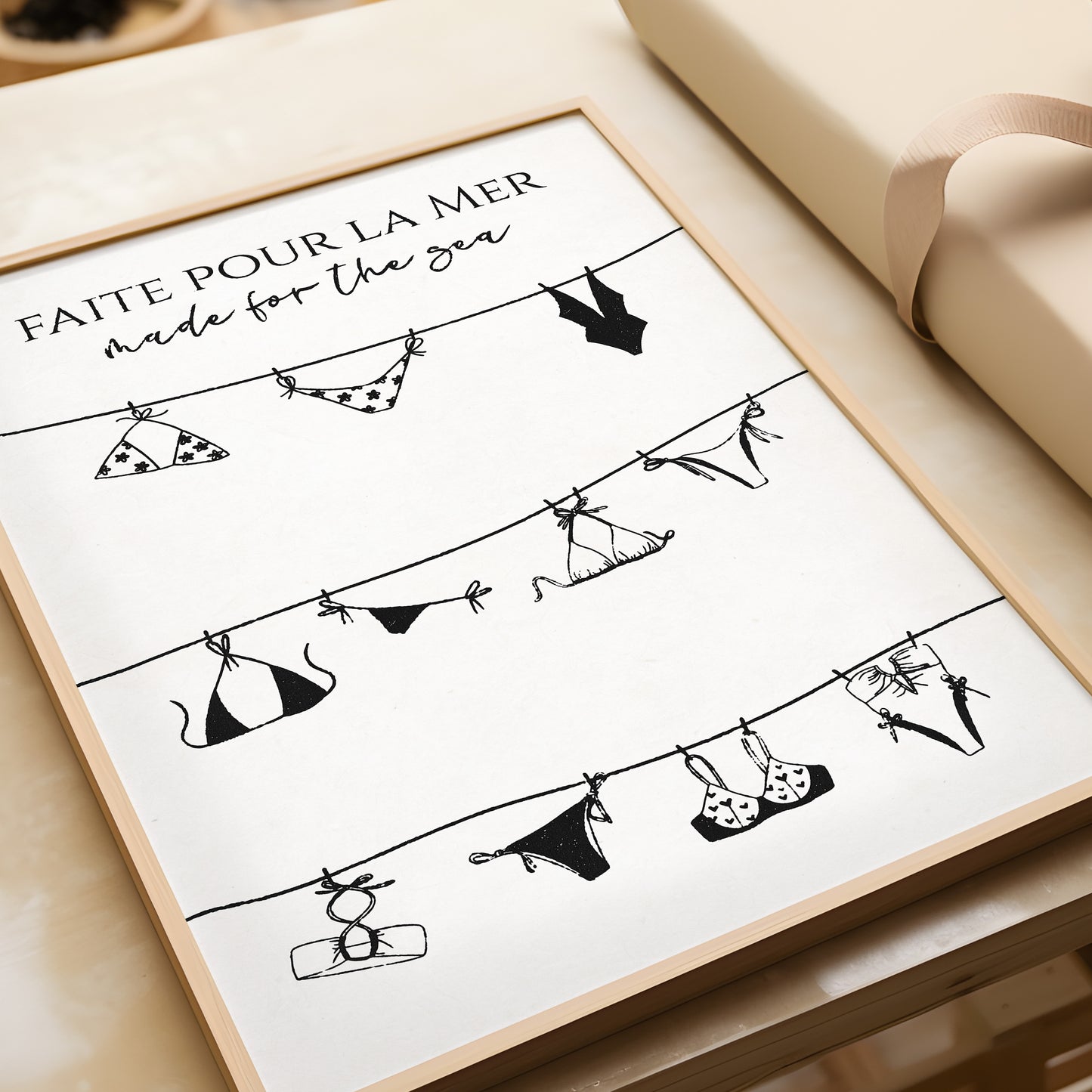 Faite Pour La Mer, Black & White