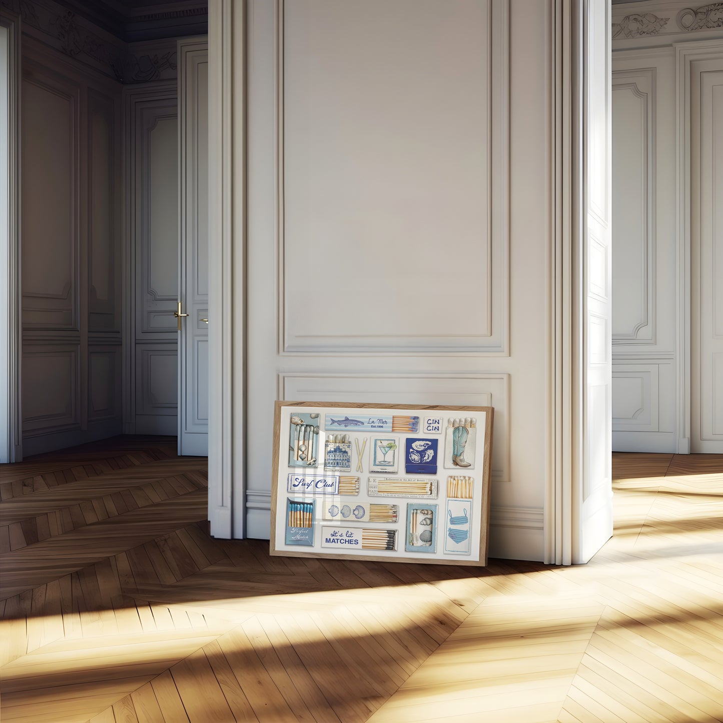 Blue Matchbox Collection, Landscape Edition