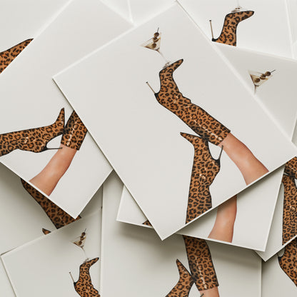 Bottoms Up, Leopard Print Edition