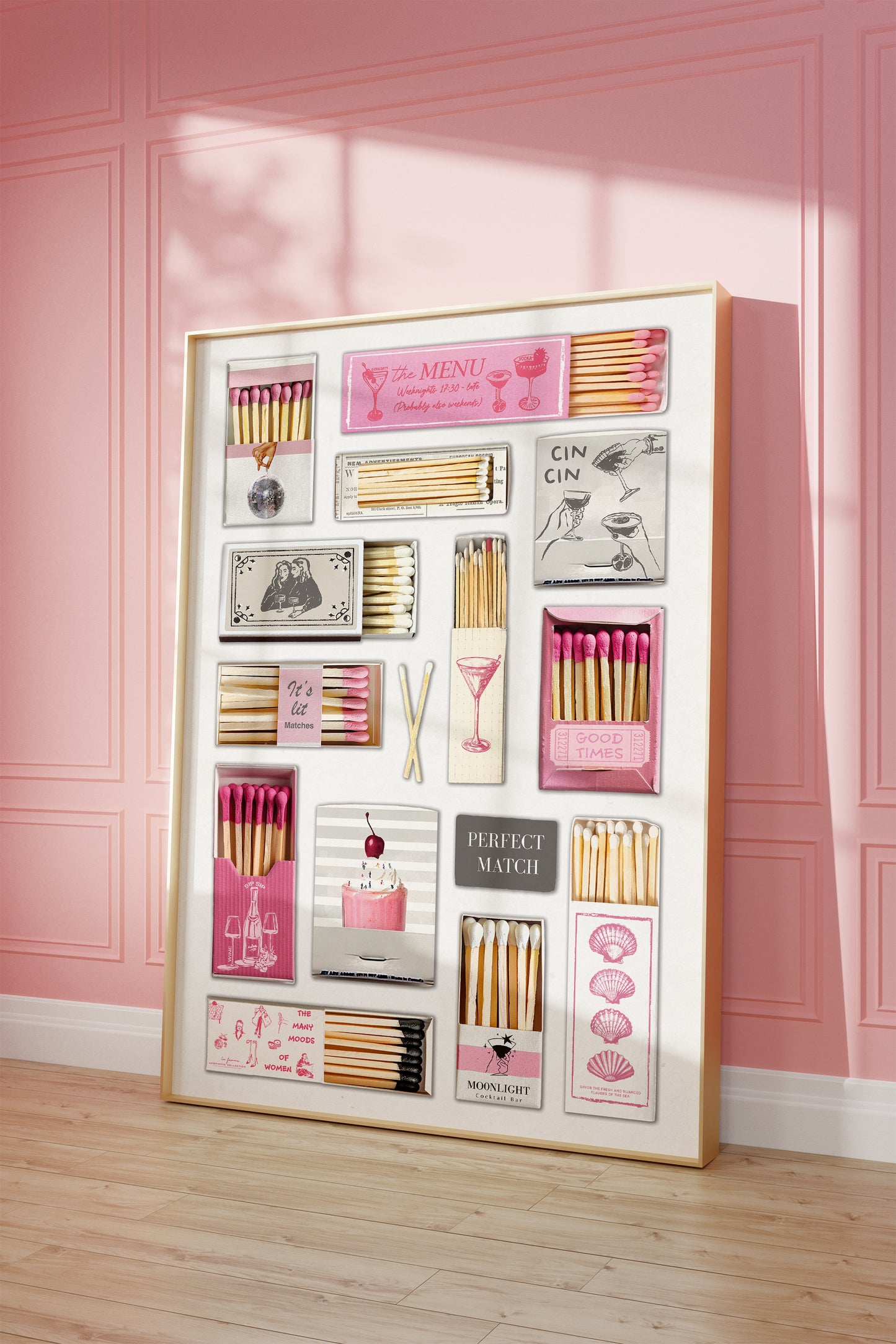 Pink Matchbox Collection