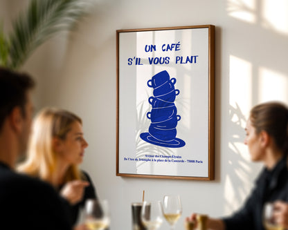 Un café s'il vous plaît